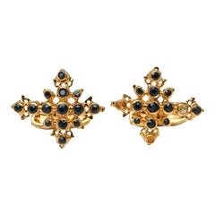 ドルチェアンドガッバーナ ラインストーン カフス ゴールド メッキ レディース DOLCE&GABBANA 【中古】