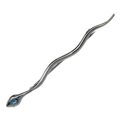 ドルチェアンドガッバーナ ヘビ スネーク ブローチ シルバー メタル レディース DOLCE&GABBANA 【中古】