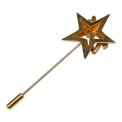 ドルチェアンドガッバーナ スター ラインストーン ブローチ ゴールド メッキ レディース DOLCE&GABBANA 【中古】