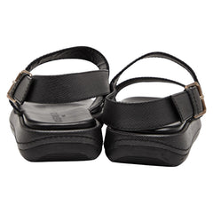 ルイ ヴィトン サンダル ストラップ サイズ:8 1/2 ブラック レザー メンズ LOUIS VUITTON 【中古】
