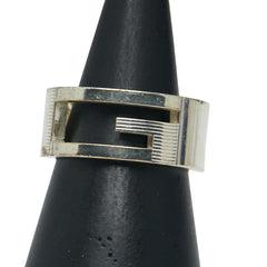 グッチ ブランデッドG リング 指輪 #9 SV925 シルバー レディース GUCCI 【中古】