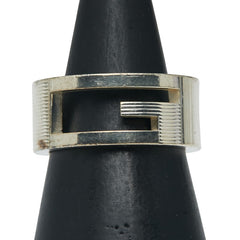 グッチ ブランデッドG リング 指輪 #9 SV925 シルバー レディース GUCCI 【中古】