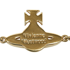 ヴィヴィアンウエストウッド オーブ ラインストーン ブレスレット ゴールド メッキ レディース Vivienne Westwood 【中古】