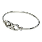 サルヴァトーレフェラガモ ガンチーニ バングル シルバー メタル レディース Salvatore Ferragamo 【中古】