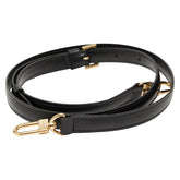 ルイ ヴィトン ショルダーストラップ ブラック ゴールド レザー メッキ レディース LOUIS VUITTON 【中古】