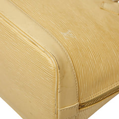 ルイ ヴィトン エピ アルマ ハンドバッグ M5214A ヴァニラ イエロー レザー レディース LOUIS VUITTON 【中古】