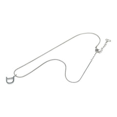 ディオール ネックレス シルバー メタル レディース Dior 【中古】