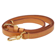 ルイ ヴィトン ショルダーストラップ ブラウン ゴールド レザー メッキ レディース LOUIS VUITTON 【中古】