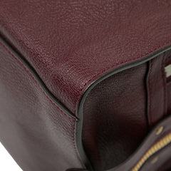 クロエ ダルストン ハンドバッグ ワインレッド ボルドー レザー レディース Chloe 【中古】