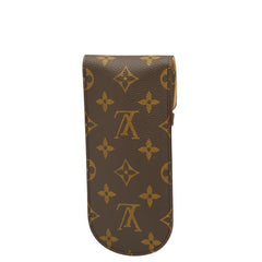 ルイ ヴィトン モノグラム エテュイ リュネット ラバ メガネケース M62970 ブラウン PVC レザー レディース LOUIS VUITTON 【中古】