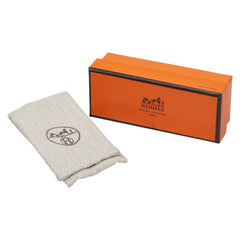 エルメス メドール バレッタ ピンク ステンレススチール レディース HERMES 【中古】