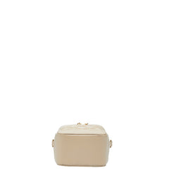 サンローラン 80’S バニティバッグ ショルダーバッグ ベージュ レザー レディース SAINT LAURENT 【中古】
