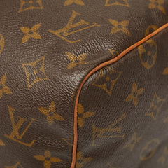 ルイ ヴィトン モノグラム スピーディ30 ハンドバッグ M41526 ブラウン PVC レザー レディース LOUIS VUITTON 【中古】