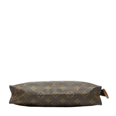 ルイ ヴィトン モノグラム ポッシュ トワレット26 クラッチバッグ M47542 ブラウン PVC レザー レディース LOUIS VUITTON 【中古】