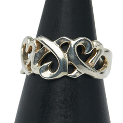 ティファニー トリプルラビングハート リング 指輪 SV925 シルバー レディース TIFFANY&Co. 【中古】