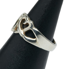 ティファニー トリプルラビングハート リング 指輪 SV925 シルバー レディース TIFFANY&Co. 【中古】