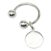 ティファニー ラウンドタグ キーリング スターリングシルバー レディース TIFFANY&Co. 【中古】