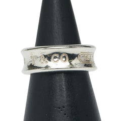 ティファニー 1837 ナロー リング 指輪 SV925 シルバー レディース TIFFANY&Co. 【中古】