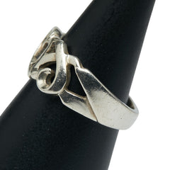 ティファニー トリプルラビングハート リング 指輪 SV925 シルバー レディース TIFFANY&Co. 【中古】