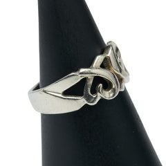 ティファニー トリプルラビングハート リング 指輪 SV925 シルバー レディース TIFFANY&Co. 【中古】