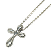ティファニー クロス ネックレス SV925 シルバー レディース TIFFANY&Co. 【中古】