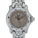 タグホイヤー セル 腕時計 S99.008M クオーツ グレー文字盤 ステンレススチール レディース TAG HEUER 【中古】