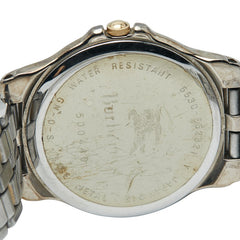 バーバリー 腕時計 クオーツ ベージュ文字盤 ステンレススチール メッキ レディース BURBERRY 【中古】