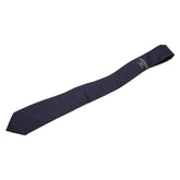 ディオール ロゴ ネクタイ ネイビー シルク メンズ Dior 【中古】