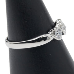 Pt900 プラチナ ダイヤ0.56ct リング 指輪 レディース 17号 【中古】