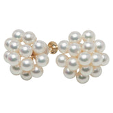 K18YG イエローゴールド アコヤパール4mm イヤリング レディース 【中古】