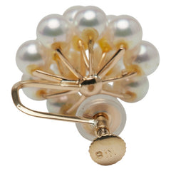 K18YG イエローゴールド アコヤパール4mm イヤリング レディース 【中古】