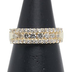 K18YG イエローゴールド ダイヤ1.00ct リング 指輪 レディース 12号 【中古】