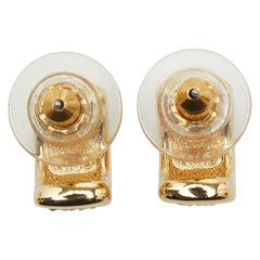 ディオール ラインストーン ピアス ゴールド メッキ レディース Dior 【中古】