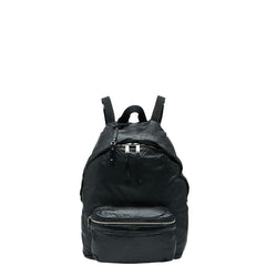 サンローラン フォルダブル シティ リュック バックパック 534974 ブラック レザー レディース SAINT LAURENT 【中古】