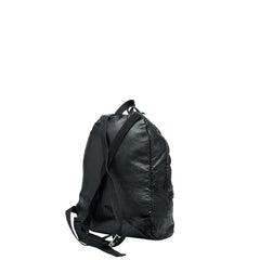 サンローラン フォルダブル シティ リュック バックパック 534974 ブラック レザー レディース SAINT LAURENT 【中古】