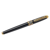 バーバリー ノバチェック ボールペン ブラック ゴールド メッキ レディース BURBERRY 【中古】