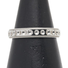 ミキモト Pt950 プラチナ リング 指輪 メンズ MIKIMOTO 15号 【中古】