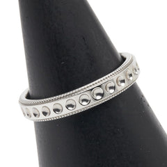 ミキモト Pt950 プラチナ リング 指輪 メンズ MIKIMOTO 15号 【中古】