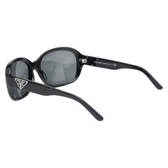 プラダ トライアングルロゴ サングラス ブラック プラスチック レディース PRADA 【中古】