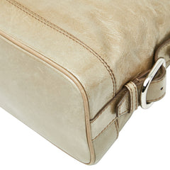 セリーヌ ハンドバッグ ベージュ パテントレザー レディース CELINE 【中古】