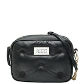 マルタンマルジェラ メゾンマルジェラ グラムスラム 斜め掛け チェーン ショルダーバッグ ブラック レザー レディース MARTIN MARGIELA 【中古】