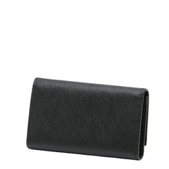 プラダ キーケース 6連 2PG222 ブラック サフィアーノレザー レディース PRADA 【中古】