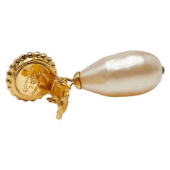 シャネル ココマーク パール イヤリング ゴールド メッキ レディース CHANEL 【中古】