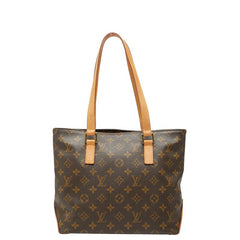 ルイ ヴィトン モノグラム カバピアノ ハンドバッグ トートバッグ M51148 ブラウン PVC レザー レディース LOUIS VUITTON 【中古】