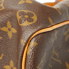 ルイ ヴィトン モノグラム キーポル バンドリエール50 ボストンバッグ ショルダーバッグ 2WAY M41416 ブラウン PVC レザー レディース LOUIS VUITTON 【中古】