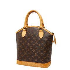 ルイ ヴィトン モノグラム ロックイット トートバッグ M40102 ブラウン PVC レザー レディース LOUIS VUITTON 【中古】