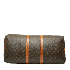 ルイ ヴィトン モノグラム キーポル バンドリエール 60 ボストンバッグ ショルダーバッグ 2WAY M41412 ブラウン PVC レザー レディース LOUIS VUITTON 【中古】