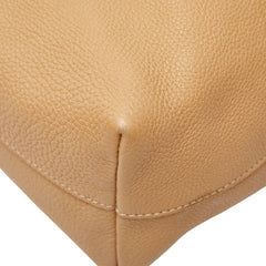 プラダ ハンドバッグ BN1713 ベージュ レザー レディース PRADA 【中古】