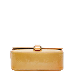 ルイ ヴィトン モノグラム ヴェルニ クリスティGM ショルダーバッグ M91147 ベージュ パテントレザー レディース LOUIS VUITTON 【中古】