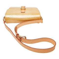 ルイ ヴィトン モノグラム ヴェルニ クリスティGM ショルダーバッグ M91147 ベージュ パテントレザー レディース LOUIS VUITTON 【中古】